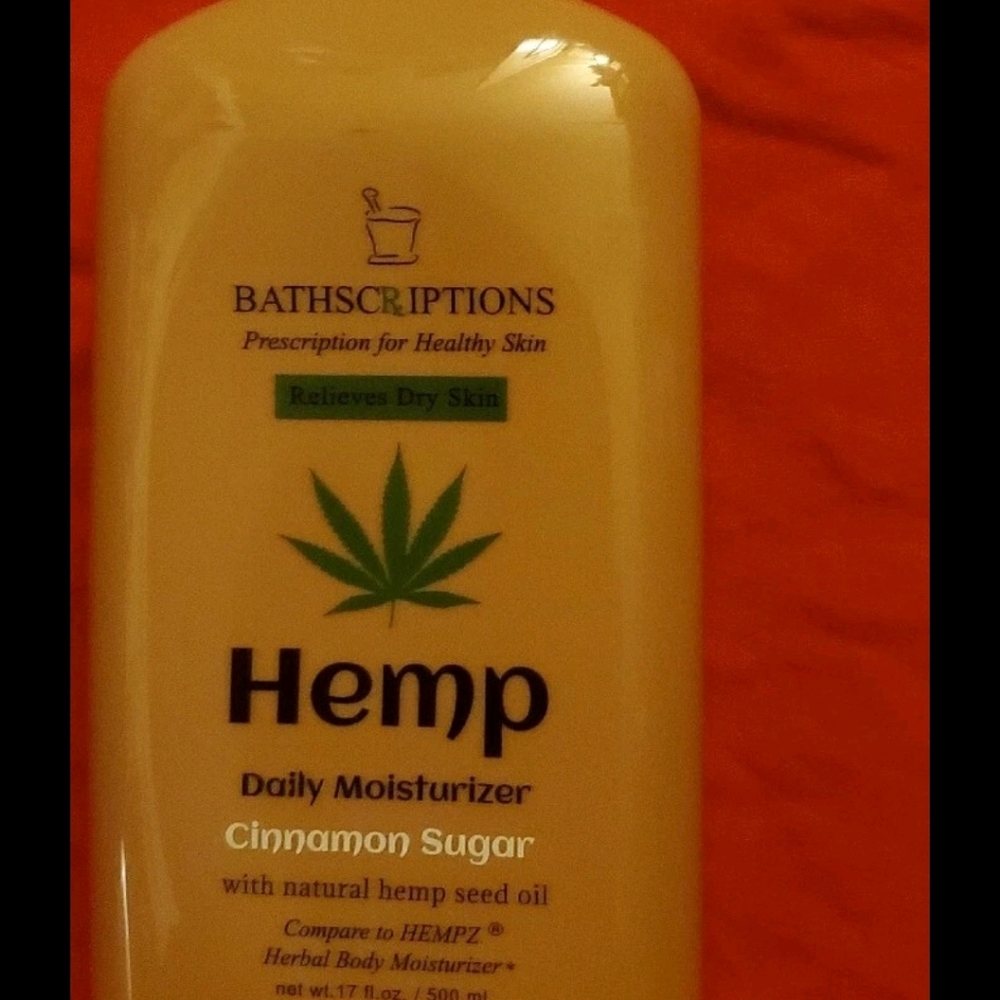 Cinnamon Sugar Hemp Lotion New And Sealed
